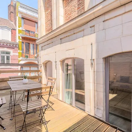 Atypical Triplex Near Grand Place With Terrace * 릴