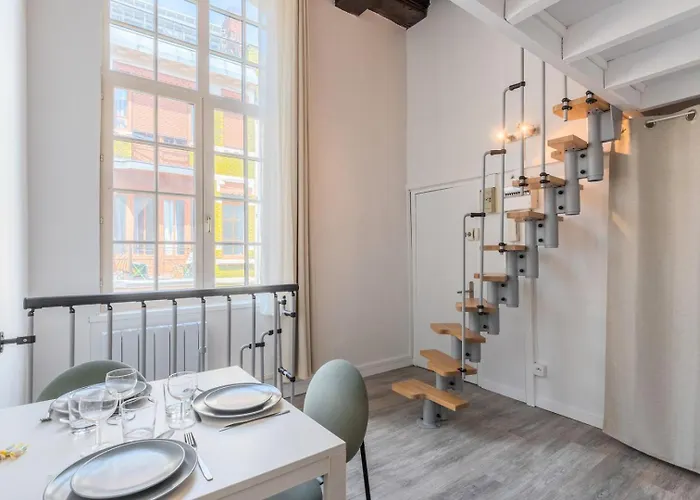 Atypical Triplex Near Grand Place With Terrace Appartement Lille